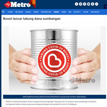 Boost campaign